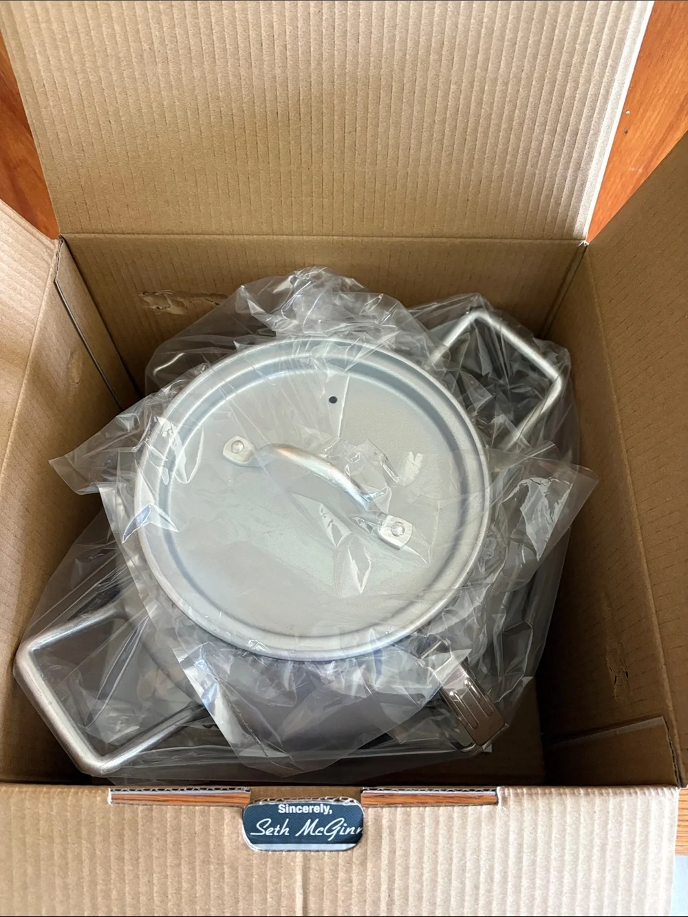 🏕️ Seth McGinn’s 2-Gallon Can Cooker Jr. New in Box!